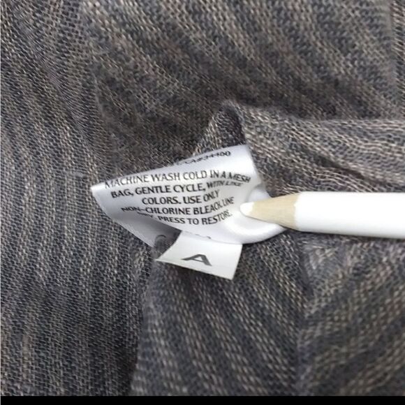 Eileen Fisher Linen Flowy Tunic Top - Picture 4 of 10